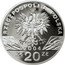 Poland 20 Zlotych Porpoise 2004 MW Proof Y# 515 RZECZPOSPOLITA POLSKA MW 2004 ZŁ 20 ZŁ coin obverse