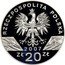 Poland 20 Zlotych Grey Seal 2007 MW Proof Y# 579 RZECZPOSPOLITA POLSKA 2007 ZŁ 20 ZŁ MW coin obverse