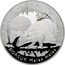 Poland 20 Zlotych European Badger 2011 MW Proof Y# 763 BORSUK MELES MELES coin reverse