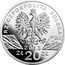 Poland 20 Zlotych European Bison 2013 MW Proof Y# 879 RZECZPOSPOLITA POLSKA 2013 MW ZŁ 20 ZŁ coin obverse