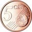 Bulgaria 5 Euro Cent (Madara Rider) 5 EURO CENT LL coin reverse