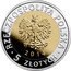 Poland 5 Zlotych 25th Anniversary of Freedom 2014 MW Y# 904 RZECZPOSPOLITA POLSKA MW 2014 5 ZŁOTYCH coin obverse