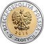Poland 5 Zlotych Poznan Town Hall 2015 MW Y# 927 RZECZPOSPOLITA POLSKA 5 ZŁOTYCH MW 2015 coin obverse