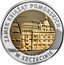 Poland 5 Zlotych Pomeranian Dukes’ Castle in Szczecin 2016 MW Y# 950 ZAMEK KSIĄŻĄT POMORSKICH W SZCZECINIE coin reverse