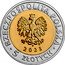 Poland 5 Zlotych Goscikowo-Paradyz post-Cistercian monastery complex 2023 MW 2023 5 ZŁOTYCH RZECZPOSPOLITA POLSKA coin obverse