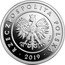 Poland 5 Zlotych One Hundred Years of the Zloty 2019 MW Proof; all in proof set RZECZPOSPOLITA POLSKA AG 925 MW 2019 coin obverse
