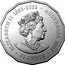 Australia 50 Cents In the name of Elizabeth II.6th Portrait. Year of the Dragon 2024  BU in PNC ELIZABETH II 1952-2022 AUSTRALIA 2024 50 CENTS JC coin obverse
