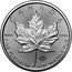 Canada 50 Dollars Maple Leaf Bullion 2024 ₂₄ CANADA 9995 9995 FINE PLATINUM 1 OZ PLATINE PUR coin reverse