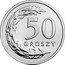 Poland 50 Groszy Circulation Coin 2017 MW Y# 973 50 GROSZY coin reverse