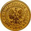 Poland 50 Zlotych White-tailed Eagle 2011 MW Y# 292 RZECZPOSPOLITA POLSKA 2011 50 ZŁ MW coin obverse