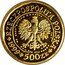 Poland 500 Zlotych White-tailed Eagle 1999 Y# 295 RZECZPOSPOLITA POLSKA 1999 500 ZŁ MW coin obverse
