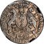 Poland 6 Groszy (August III) MON ARGENT CIVITAT GEDANENSIS VI 1760 R E OE coin reverse
