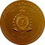 Niue Ten Dollars (Dragon Art. Gilded) PUBLIC SEAL OF NIUE ATUA NIUE TUKULAGI TEN DOLLARS 2024 5 OZ AG 999 AM coin obverse