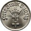 Poland 1/2 Gulden (Free City of Danzig) KM# 153 FREIE STADT DANZIG coin obverse