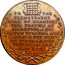UK 1/2 Penny (Gloucestershire. Badminton) TO THE ILLUSTRIOUS DUKE OF BEAUFORT THE FRIEND OF MANKIND & HIS WORTHY TENANTS WHO REDUCED THE PRICE OF THEIR WHEAT TO 9S PR. BUSHEL .A.D. 1795. coin reverse