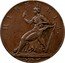 Ireland 1/2 Penny (Wicklow Cronebane. Mule) HIBERNIA coin reverse