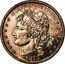 USA 100 Cents 1879 Goloid Metric Dollar. Pattern 1879  E PLURIBUS UNUM LIBERTY 1879 coin obverse