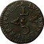 Italy 1 Duetto Lucca/ Republic Standard Coinage REPVBLICA LVCENSIS 1789 coin obverse