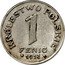 Poland 1 Fenig (Pattern Coin) 1 FENIG 1918 KROLESTWO POLSKIE coin reverse