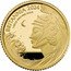 UK 1 Pound (Britannia and ocean wave.) H BRITANNIA 2024 1/20 OZ 999.9 FINE GOLD coin reverse