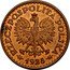 Poland 1 Zloty Pattern Coin 1928 KM# Pn305 RZECZPOSPOLITA POLSKA 1928 coin obverse