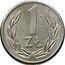 Poland 1 Zloty Trial Strike 1989 MW Próba 1 ZŁ PRÓBA coin reverse