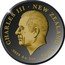 New Zealand Ten Dollars Charles III. Great Spotted Kiwi 2024  Proof CHARLES III NEW ZEALAND SJF .9999 AU 5OZ 2024 coin obverse