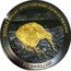 New Zealand Ten Dollars Charles III. Great Spotted Kiwi 2024  Proof ROROA GREAT SPOTTED KIWI APTERYX MAXIMA TEN DOLLARS coin reverse
