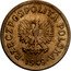 Poland 10 Groszy (Trial Strike) RZECZPOSPOLITA POLSKA 1949 coin obverse