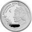 UK 10 Pence Britannia and ocean wave. 2024 Proof H BRITANNIA 2024 1/20 OZ 999 FINE SILVER coin reverse