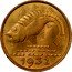 Poland 10 Pfennig Danzig Coin 1932  KM# 152 1932 coin reverse