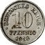 Poland 10 Pfennig (Pattern Coin) 10 PFENNIG 1918 DEUTSCHES REICH coin reverse