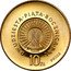 Poland 10 Zlotych (25 Years of People's Republic of Poland. Trial Strike) KM# Pr168 DWUDZIESTA PIĄTA ROCZNICA P R L PRÓBA 10 ZŁ JJ 1944-1969 coin reverse