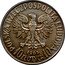 Poland 10 Zlotych (700th Anniversary of Warsaw. Trial Strike) KM# Pr131 POLSKA RZECZPOSPOLITA LUDOWA MW 1965 10 ZŁOTYCH 10 coin obverse