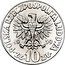 Poland 10 Zlotych (Nicolaus Copernicus. Large Type. Trial Strike) KM# Pr64 POLSKA RZECZPOSPOLITA LUDOWA 19 59 ZŁ 10 ZŁ coin obverse