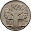 Poland 10 Zlotych The Tree. Trial Strike 1964  KM# Pr112 PRÓBA 10 ZŁOTYCH coin reverse