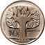 Poland 10 Zlotych (The Tree. Trial Strike) KM# Pr111 PRÓBA 10 ZŁOTYCH coin reverse