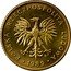 Poland 10 Zlotych Trial Strike 1989 MW Próba POLSKA RZECZPOSPOLITA LUDOWA MW 1989 coin obverse