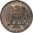 Poland 10 Zlotych (Trial Strike) KM# Pr179 POLSKA RZECZPOSPOLITA LUDOWA 10 ZŁ MW 1970 coin obverse