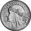 Poland 10 Zlotych (Woman's Head.)  coin reverse