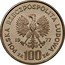 Poland 100 Zlotych Catfish 1977 KM# Pr304 POLSKA RZECZYPOSPOLITA LUDOWA 19 77 ZŁ 100 ZŁ coin obverse