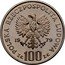 Poland 100 Zlotych Environmental Protection. Chamois. Trial Strike 1979 MW KM# Pr354 POLSKA RZECZPOSPOLITA LUDOWA 19 79 MW ZŁ 100 ZŁ coin obverse