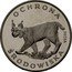 Poland 100 Zlotych Environmental Protection. Lynx. Trial Strike 1979 MW Proof KM# Pr353 OCHRONA ŚRODOWISKA PRÓBA coin reverse