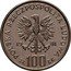 Poland 100 Zlotych General Wladyslaw Sikorski. Trial Strike 1981 KM# Pr441 POLSKA RZECZPOSPOLITA LUDOWA 19 81 MW ZŁ 100 ZŁ coin obverse