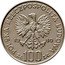 Poland 100 Zlotych Jan Kochanowski. Trial Strike 1980 MW KM# Pr400 POLSKA RZECZPOSPOLITA LUDOWA 19 80 MW ZŁ 100 ZŁ coin obverse