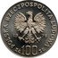 Poland 100 Zlotych Janusz Korczak. Trial Strike 1978 KM# Pr334 POLSKA RZECZPOSPOLITA LUDOWA 19 78 MW ZŁ 100 ZŁ coin obverse