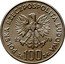 Poland 100 Zlotych Janusz Korczak. Trial Strike 1978 MW Proof KM# Pr335 POLSKA RZECZPOSPOLITA LUDOWA 19 78 MW ZŁ 100 ZŁ coin obverse