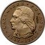 Poland 100 Zlotych Kazimierz Pulaski. Trial Strike 1976 MW KM# Pr279 KAZIMIERZ PUŁASKI PRÓBA WS 1747-1779 coin reverse