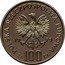 Poland 100 Zlotych Ludwik Zamenhof. Trial Strike 1979 KM# Pr360 POLSKA RZECZPOSPOLITA LUDOWA 19 79 MW ZŁ 100 ZŁ coin obverse