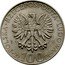 Poland 100 Zlotych Maria Sklodowska-Curie. Trial Strike 1974 KM# Pr243 POLSKA RZECZPOSPOLITA LUDOWA 19 74 MW L ZŁ 100 ZŁ coin obverse